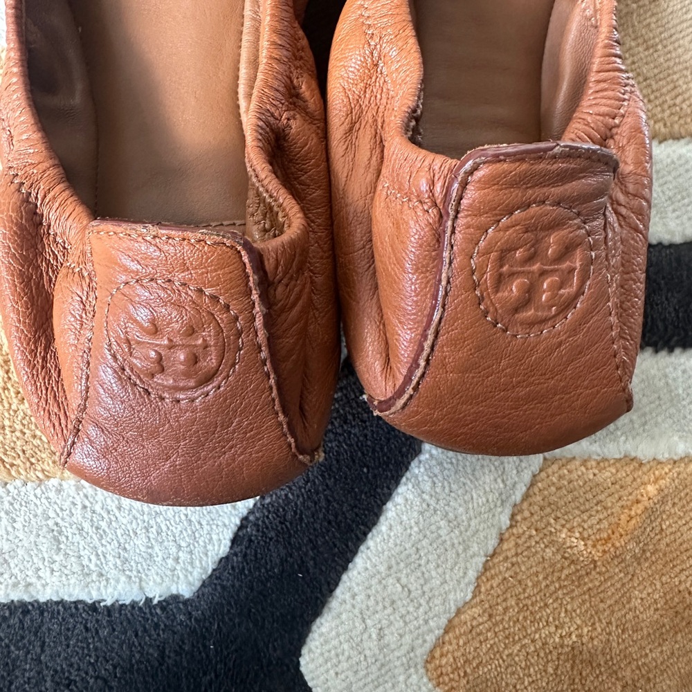 Tori Burch Leather Ballet Flats - Picture 3 of 4